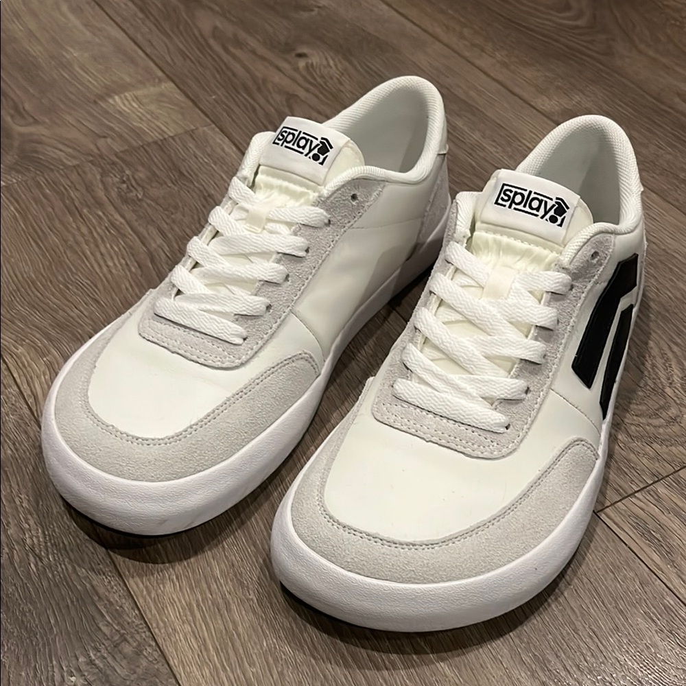 White and Gray Men's Sneakers